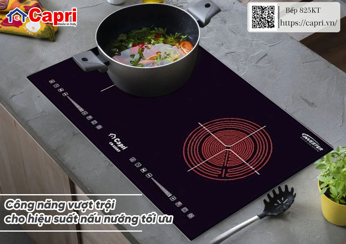 Bếp điện từ đôi Capri Việt Nam